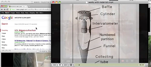screenshot of Sediment video